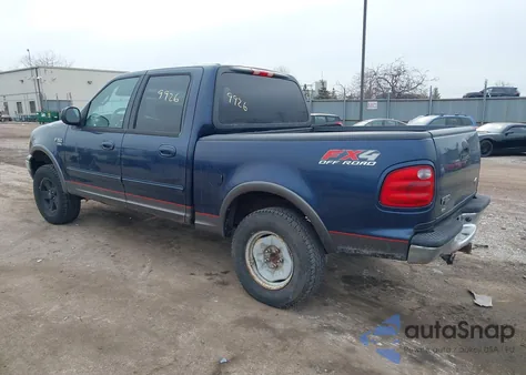2002 Ford F-150 Lariat/Xlt z USA, uszkodzony, nr VIN 1FTRW08L82KB92036